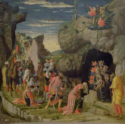 Anbetung der Könige, Mittelteil des Altars, ca. 1466